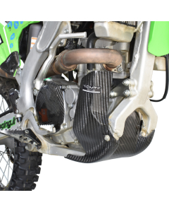 CMT CARBON SKIDPLATE / BODEMPLAAT KAWASAKI