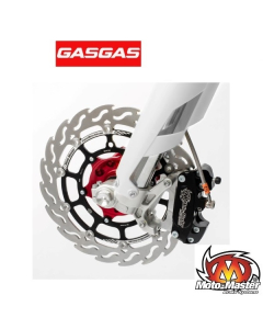 MOTOMASTER 320MM RACING FLAME SUPERMOTO REMSCHIJF VOOR - GAS GAS