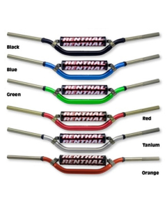 RENTHAL TWINWALL FATBAR STUUR - 918 - CR HIGH / RICKY JOHNSON (3 OPTIES)