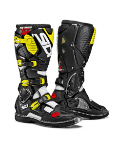 SIDI CROSSFIRE 3 WIT ZWART/ FLUO GEEL