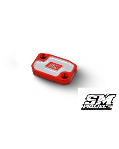 SM PROJECT BREMBO RESERVOIR CAP CLUTCH/BRAKE - RED