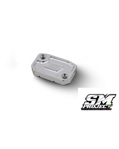 SM PROJECT BREMBO RESERVOIR CAP CLUTCH/BRAKE - SILVER