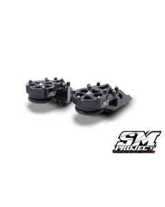SM PROJECT SUPERMOTO FOOTPEGS - BLACK