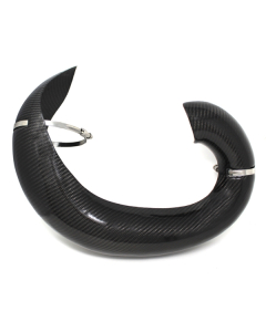 CMT CARBON EXHAUST COVER 2T ENDURO