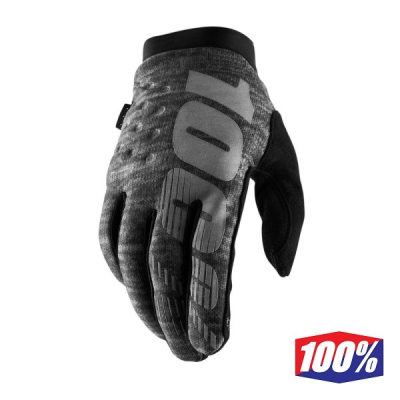 100% BRISKER HANDSCHOENEN - GRIJS
