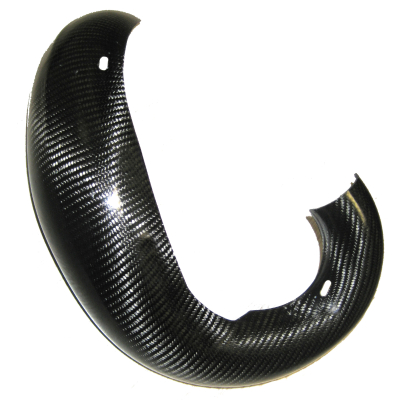 CMT CARBON EXHAUST GUARD EXC SX KTM