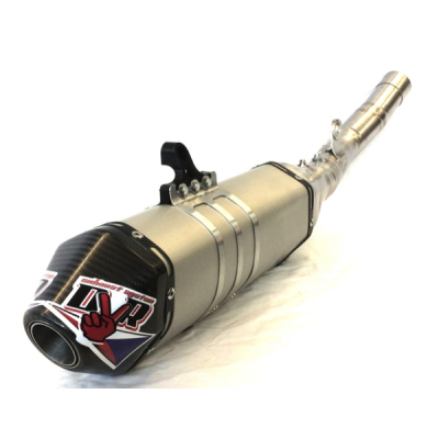 DVR EXHAUST MX/ENDURO RVS - KAWASAKI