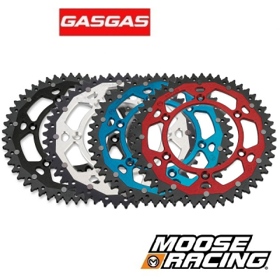 MOOSE RACING DUAL ALUMINIUM ACHTERTANDWIEL - GAS GAS
