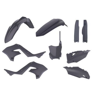 POLISPORT BODYKIT KAPPENSET COMPLEET - KAWASAKI