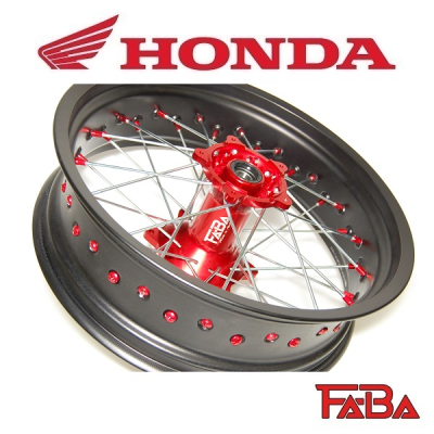 FABA WHEELS SUPERMOTO WIELEN HONDA