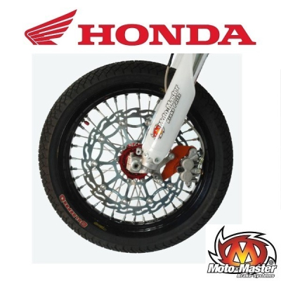 MOTOMASTER 320MM FLAME STREET SUPERMOTO REMSCHIJF VOOR - HONDA