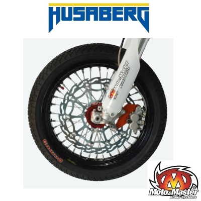 MOTOMASTER 320MM STREET FLAME SUPERMOTO REMSCHIJF VOOR - HUSABERG