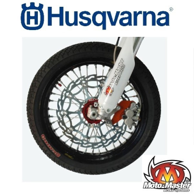 MOTOMASTER 320MM STREET FLAME SUPERMOTO REMSCHIJF VOOR - HUSQVARNA (IT) & >14