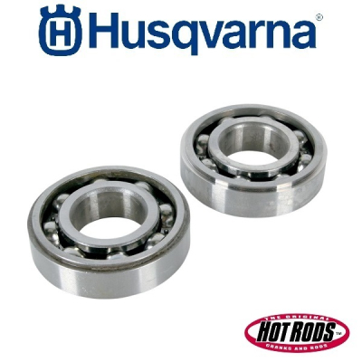HOT RODS KRUKAS LAGERS & KEERRINGEN KIT - HUSQVARNA