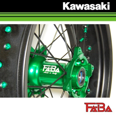 FABA WHEELS SUPERMOTO WIELEN KAWASAKI