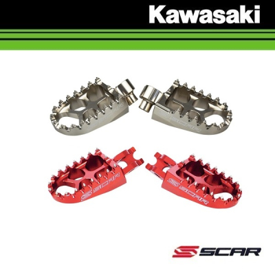 SCAR STANDAARD VOETSTEUNEN - KAWASAKI
