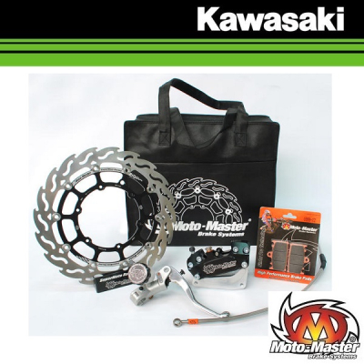 MOTOMASTER FLAME SUPERMOTO RACING KIT 320MM - KAWASAKI