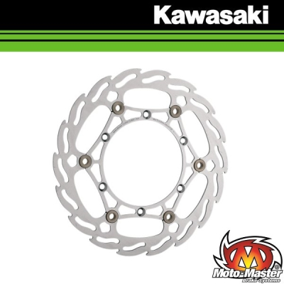 MOTOMASTER 260MM FLAME WAVE REMSCHIJF VOOR - KAWASAKI