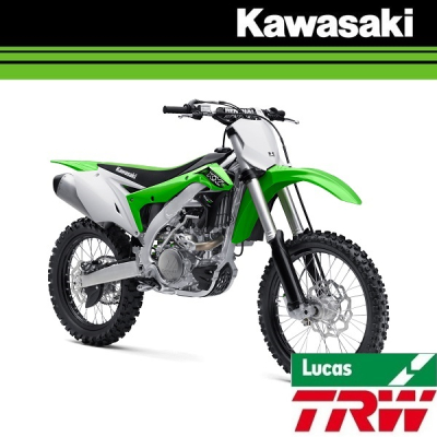 TRW SINTER REMBLOKKEN VOOR & ACHTER - KAWASAKI
