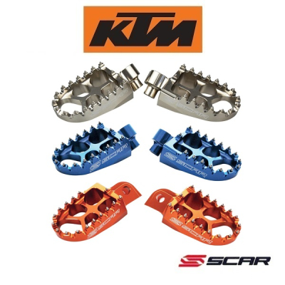 SCAR EVOLUTION RACING VOETSTEUNEN - KTM