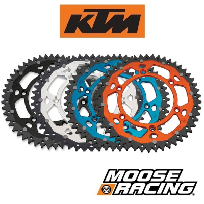 MOOSE RACING DUAL ALUMINIUM ACHTERTANDWIEL - KTM