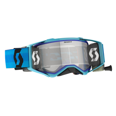 SCOTT PROSPECT WFS BLAUW/ ZWART ROLL-OFF 50MM