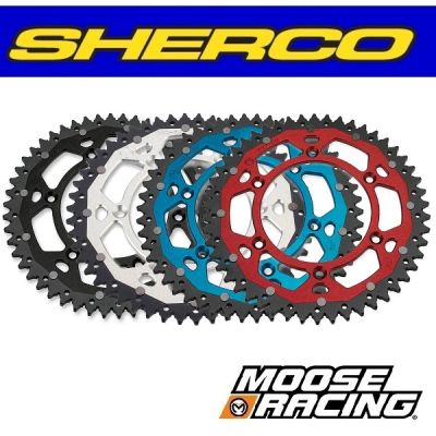 MOOSE RACING DUAL ALUMINIUM ACHTERTANDWIEL - SHERCO