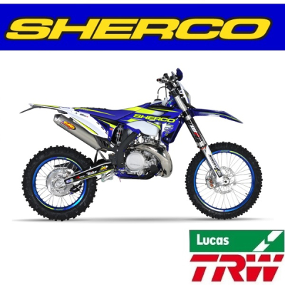 TRW SINTER REMBLOKKEN VOOR & ACHTER - SHERCO