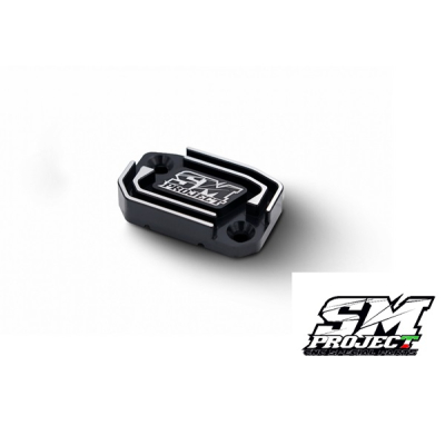 SM PROJECT BREMBO FINNED RESERVOIR CAP CLUTCH/BRAKE - BLACK