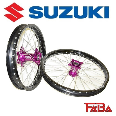 FA-BA WHEELS MOTOCROSS/ ENDURO WIELEN SUZUKI