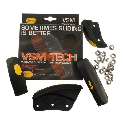 VIBRAM GAERNE SLIDERS SUPERMOTO - ZWART 
