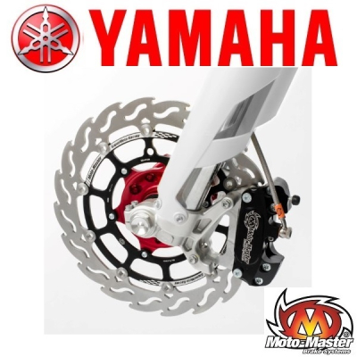 MOTOMASTER 320MM RACING FLAME SUPERMOTO REMSCHIJF VOOR - YAMAHA